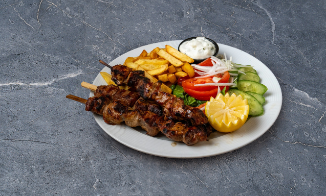 Pork Souvlaki Portion